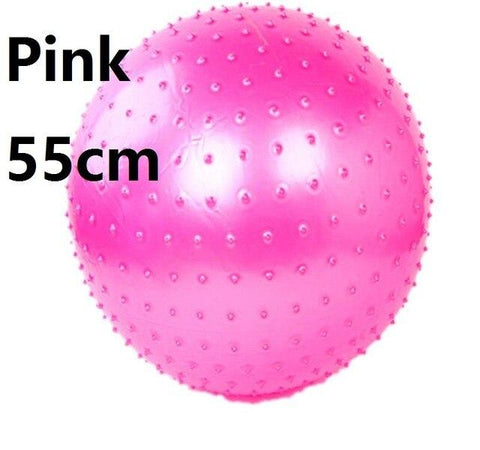 ZYMFOX Yoga Ball Fitness Ball Pilates Exercise Balance Ball Point Fitness FTraining Point Massage Yoga Pilates Ball Accessories