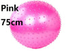 ZYMFOX Yoga Ball Fitness Ball Pilates Exercise Balance Ball Point Fitness FTraining Point Massage Yoga Pilates Ball Accessories