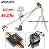 ASHANKS Aluminum Motorized Camera Slide  Electric Control Timelapse Delay Dolly Track Rail Slider for Photography Pro Timelapse