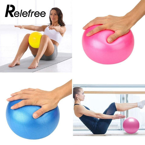 25cm Mini Yoga Ball Physical Fitness ball for fitness Appliance Exercise balance Ball home trainer balance pods GYM YoGa Pilates