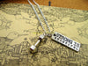 Fashion Hot Sale strong is beautiful with  kinds of dumbell,kettlebell and barbells charm pendant Necklace