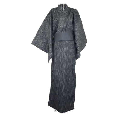 2017 New Arrival Men 100% cotton Bathrobe Male Traditional Japanese Kimono male hotel travel nightgown Men's Bath Robe 122601