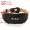 Genuine Leather Weightlifting Belt Gym Fitness Dumbbell Barbell Powerlifting Crossfit Profession Weight Lifting Belt Width 15.5