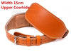 Genuine Leather Weightlifting Belt Gym Fitness Dumbbell Barbell Powerlifting Crossfit Profession Weight Lifting Belt Width 15.5