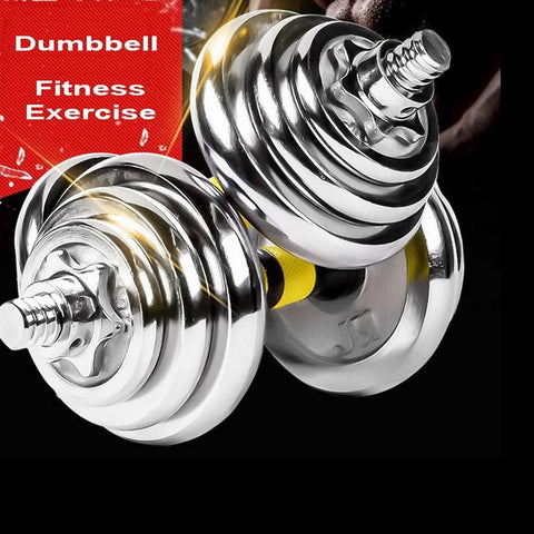 OGS Free Shipping 30kgs Electroplated Dumbbell with plastic Rack fitness Exercise Equipment, fitness dumbbell