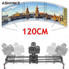 ASHANKS S2 Track Camera Slider Carbon Fiber Adjustable Angle Tube Follow Focus Pan for Stabilizer DV DSLR Camera Video Shooting