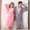 winter autumn men flannel robe long thick coral fleece bathrobe plus size male sleepwear nightgown