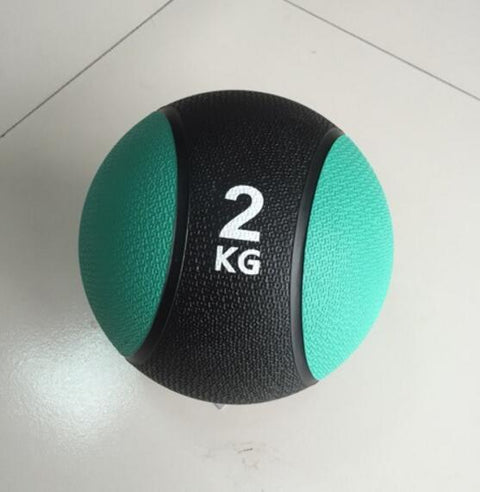 2kg/pcs Nature Rubber medicine ball  gravity ball fitness ball For waist abdomen rehabilitation training