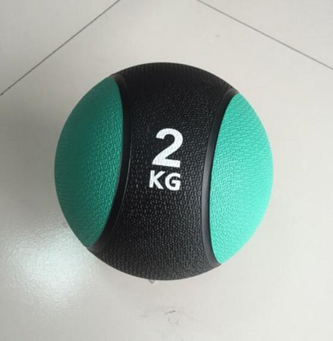 2kg/pcs Nature Rubber medicine ball  gravity ball fitness ball For waist abdomen rehabilitation training
