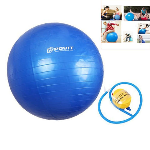 Yoga Ball Physical Fitness ball for fitness Appliance Exercise balance Ball home trainer balance pods GYM YoGa Pilates 65cm