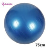 75CM PVC Unisex Yoga Balls for Fitness Brand Yoga Women Pilates Balls Explosion-proof Gym Balls Balance balls with Pump Air