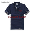 Custom Polo shirt Customized Printing Logo Service  company/hotel/Staff Unisex Short Sleeve Cotton Polos