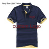 Custom Polo shirt Customized Printing Logo Service  company/hotel/Staff Unisex Short Sleeve Cotton Polos
