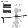 ASHANKS 100cm/39.37'' Camera Slider Aluminum Alloy Damping Slider Track Video Stabilizer Rail Track Slider for DSLR or Camcorder