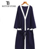 Men's Bathrobe Cotton Man Nightgown Waffle Male Robe Bathrobe Sauna Bath Towel Robe Dressing Gowns Pajamas Yukata Sleep Wear