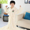 Winter warm bathrobe pijamas kids cartoon towel fleece Baby boys girls robe children clothing Bathrobe nightgown christmas gifts