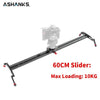 Camera Slider Aluminum Alloy Dolly Slider Track Video Stabilizer Rail Track Slider for DSLR Photo Studio 60cm/80cm/100cm/120cm