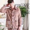 winter autumn plus size flannel pajamas thick men coral fleece pajama sets sleepwear long-sleeve male nightgown warm lounge set