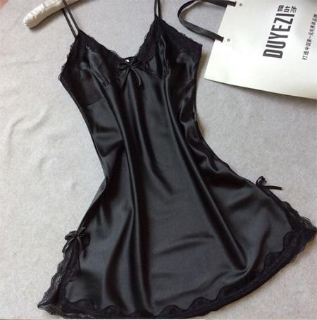 ladies sexy night dress Surakey Women Nightgown Lady Underwear Camisole Skirt Mesh Sleeping Dress Backless Lightweight for Girlfriend Wife (Black L) at Amazon Women's Clothing store Give the gift of comfort and create unforgettable memories with this comfy sleepwear for your loved one or yourself Sexy Sleepwear & Sultry Nightwear
