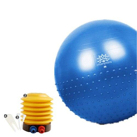 2018 New High Quality Yoga Ball Explosion-proof Point Massage Weight-loss Yoga Ball Gymnastic Exercise Yoga Balance Ball 75CM