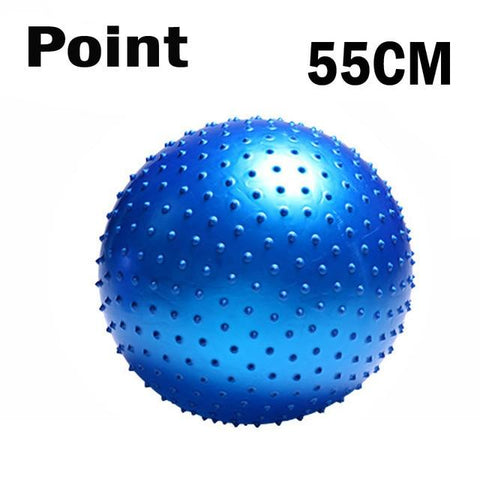 Yoga Balls Fitness Gym Exercise Pilates Workout Point Massage Yoga Balance Ball