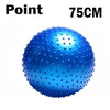 Yoga Balls Fitness Gym Exercise Pilates Workout Point Massage Yoga Balance Ball