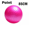 Yoga Balls Fitness Gym Exercise Pilates Workout Point Massage Yoga Balance Ball