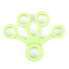 YOUGLE Finger Hand Grip Silicone Ring Gripper Strengthener Exerciser Trainer Resistance Band Fitness Expander Stretcher 3 Levels