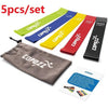 COPOZZ Resistance Bands Fitness Elastic Band 30cm Natural Latex Mini Sport Gym Workout Expander Training Yoga Pilates Exercise