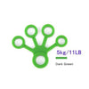 Brand Finger Resistance Bands Hand Gripper Men Elastic Rubber Exercise Training Band Women Elastic Finger Frip For Fitness