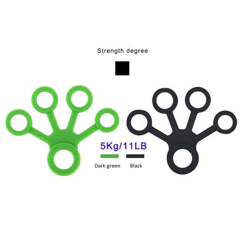 Brand Finger Resistance Bands Hand Gripper Men Elastic Rubber Exercise Training Band Women Elastic Finger Frip For Fitness