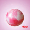 55cm/65cm/75cm Rosy Clouds Yoga Ball PVC Fitball High-quality Pilates Exercise Balance Ball Fitness Ball Explosion-proof Ballon
