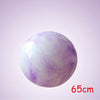 55cm/65cm/75cm Rosy Clouds Yoga Ball PVC Fitball High-quality Pilates Exercise Balance Ball Fitness Ball Explosion-proof Ballon