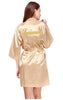 Bridesmaid robes Sleepwear Robe Wedding Bride Bridesmaid Robes Pyjama Robe Female nightwear Bathrobe Nightdress Nightgown