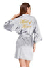 Bridesmaid robes Sleepwear Robe Wedding Bride Bridesmaid Robes Pyjama Robe Female nightwear Bathrobe Nightdress Nightgown