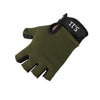 SPORTSHUB Anti-skid Half Finger Gym Gloves Body Building Training Wrist Glove for Dumbbell Fitness Exercise Weightlifting NR0119