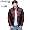 NewBang Brand Winter Men's Down Jacket Ultra Light Down Jacket Men Windbreaker Feather Jacket Man Lightweight Portable Warm Coat