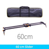 Professional Carbon fiber camera slider 10kg load travel video slider dolly track dslr rail for Nikon Canon Sony videographer
