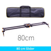 Professional Carbon fiber camera slider 10kg load travel video slider dolly track dslr rail for Nikon Canon Sony videographer