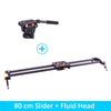 Professional Carbon fiber camera slider 10kg load travel video slider dolly track dslr rail for Nikon Canon Sony videographer