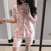 Women Pajamas Sets Short Sleeve Satin Pajamas Set Two Pieces Set Women Sleepwear Sexy Nightwear Summer Pyjama Short Sleeve Pjs
