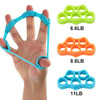 Finger Resistance band Rubber Band Training Stretch band Rubber String Chest Developer Fitness Crossfit Equipment