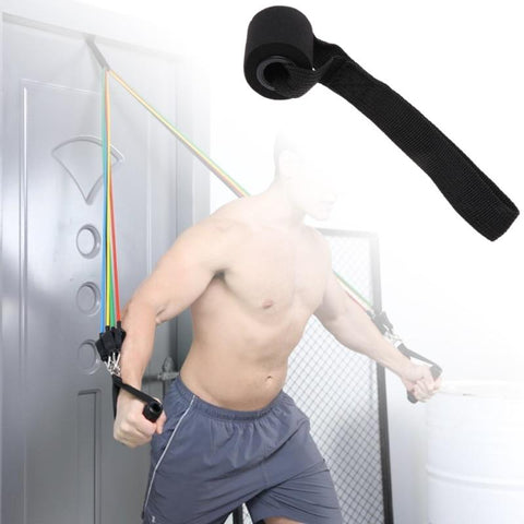 1PC Home Fitness Resistance Bands Over Door Anchor Elastic Bands Accessories   DNG_3