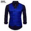 2018 New Arrival Dress Vests For Men Slim Fit Mens Suit Vest Male Waistcoat Gilet Homme Casual Sleeveless Formal Business Jacket
