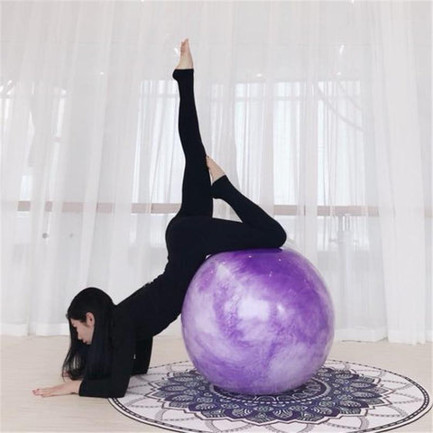 2018 Newest 55cm/65cm/75cm Yoga Ball Pilates Balance Balls For Women And Men Pregnant Weight Loss Fitness GYM Equipment fitball
