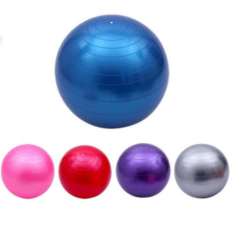 65 cm Yoga Balance Ball Workout Fitness Ball Yoga Fit-ball Exercise Balls 5 Colors Pilates Exercises Home Exercise