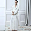 Men Winter Extra Long Thick Warm Shawl Collar Bath Robe Mens Thermal Flannel Bathrobe Male Peignoir Homme Coral Fleece Nightgown