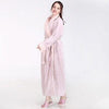 Men Winter Extra Long Thick Thermal Bathrobe Mens Luxury Flannel Warm Kimono Bath Robe Women Sexy Fur Robes Male Soft Nightgown