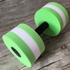 Hot New EVA Floating Dumbbell Water Aerobics Aquatic Barbell Swimming Water Yoga Durable Sport Fitness Exercise Equipment