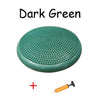 34CM Yoga Balls Pad Wheel Stability Balance Ball Massage Cushion for Fitness Pilates Pad Gym Exercise Balance Ball